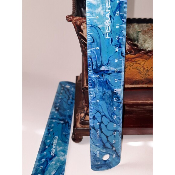 Footed Metal Decorative Planter – Rustic Farmhouse Style - Picture 2 of 8